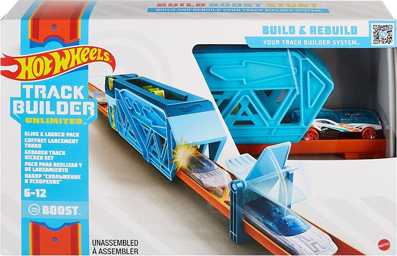 Hot Wheels Track Builder Unlimited Slide & Launch Pack