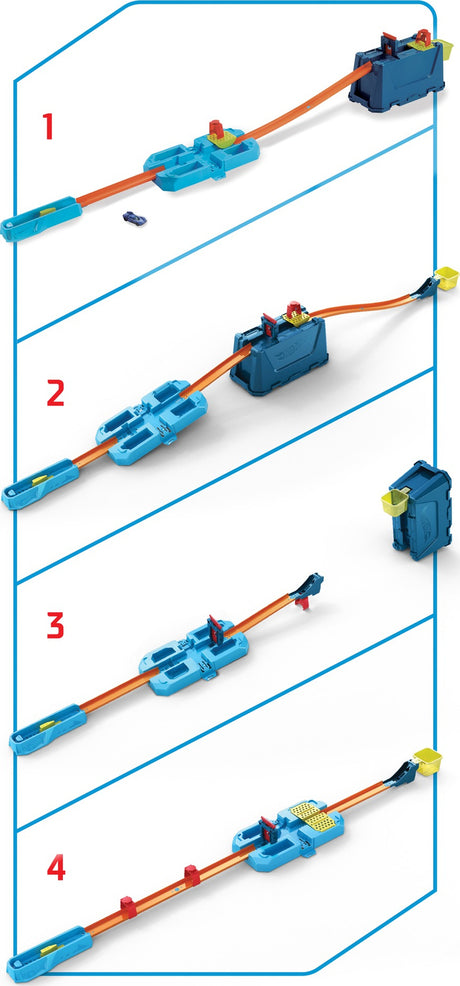 Hot Wheels - Track Builder Unlimited Stunt Crash Box