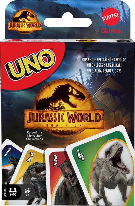  Uno Jurassic World Dominion