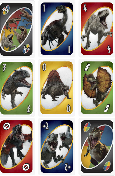  Uno Jurassic World Dominion