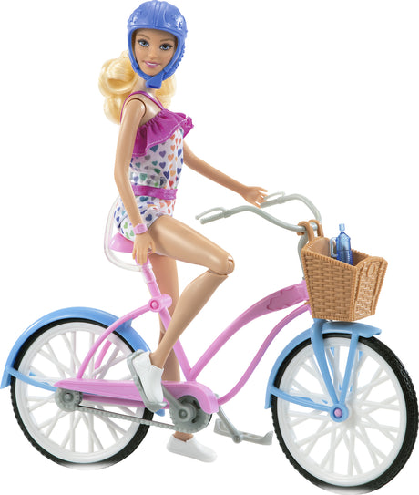 Barbie Doll And Bicycle