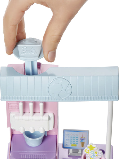 Barbie Ice Cream Shop Playset