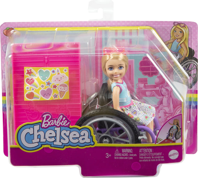 Barbie Chelsea Wheelchair Doll