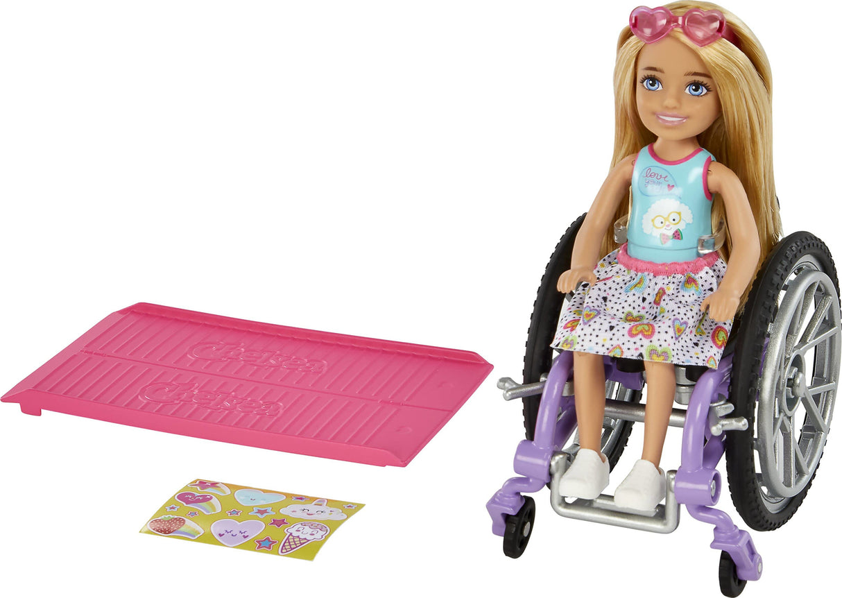 Barbie Chelsea Wheelchair Doll