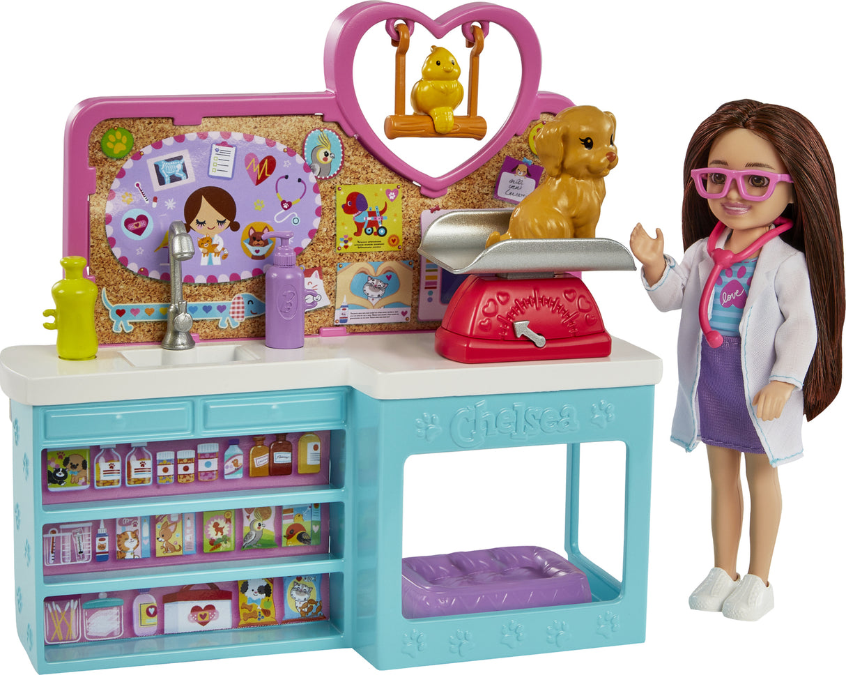 Barbie Chelsea Doll And Playset