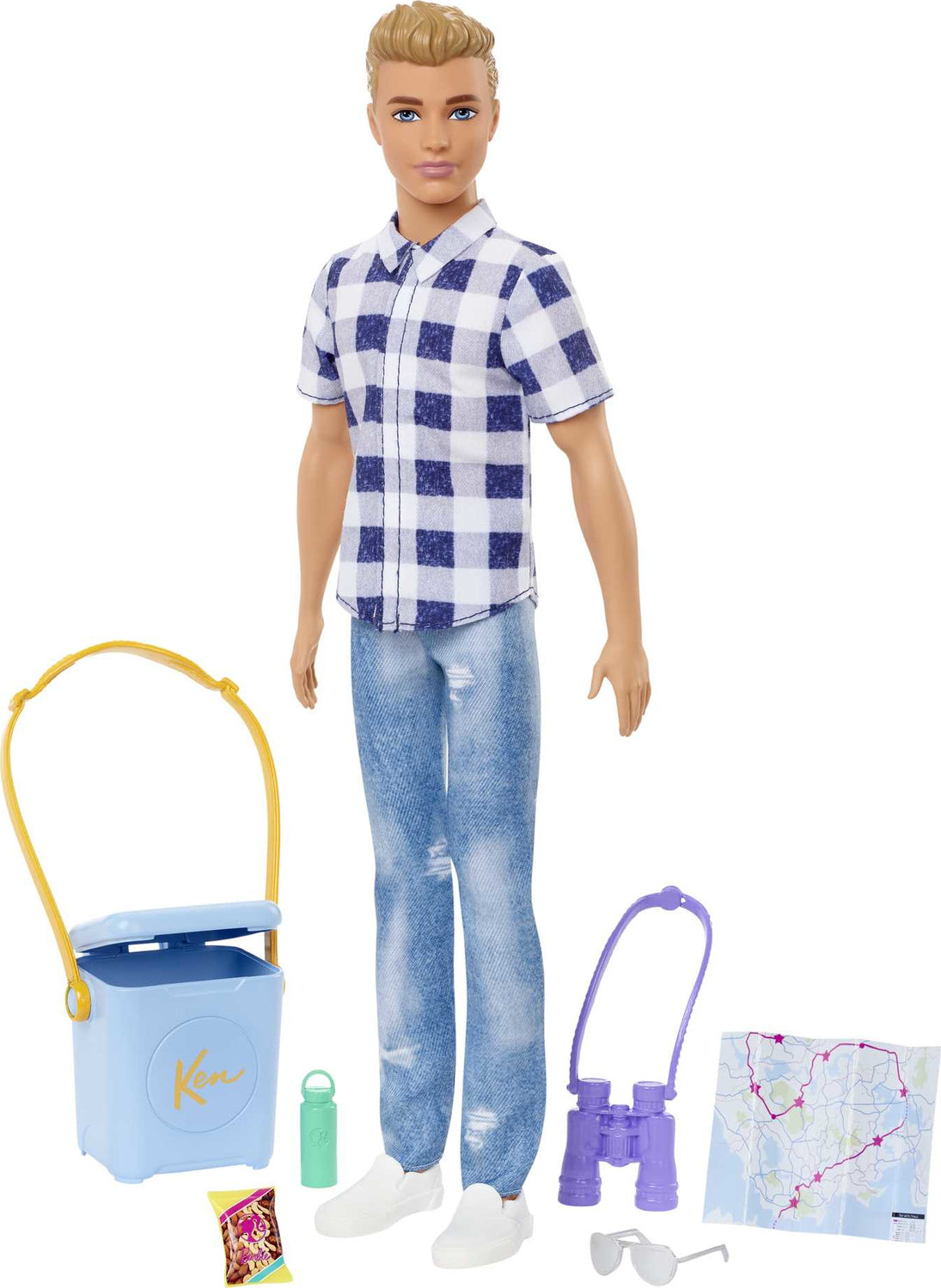 Barbie It Takes Two Ken Camping Doll Accessories