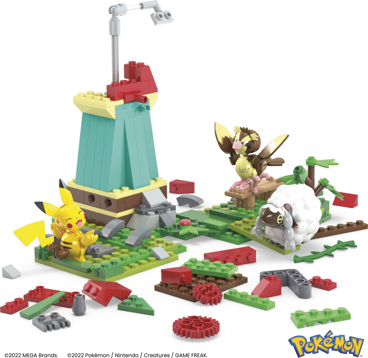 Pokémon Countryside Windmill Building Set