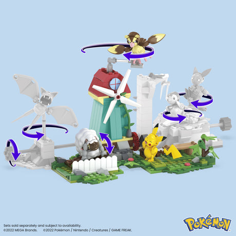 Pokémon Countryside Windmill Building Set