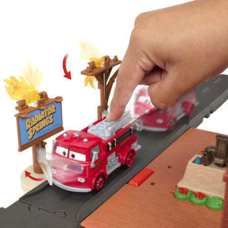 Disney Pixar Cars Red's Fire Station Playset