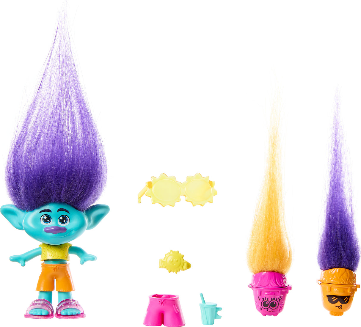 DreamWorks Trolls Hair Pops small dollsv