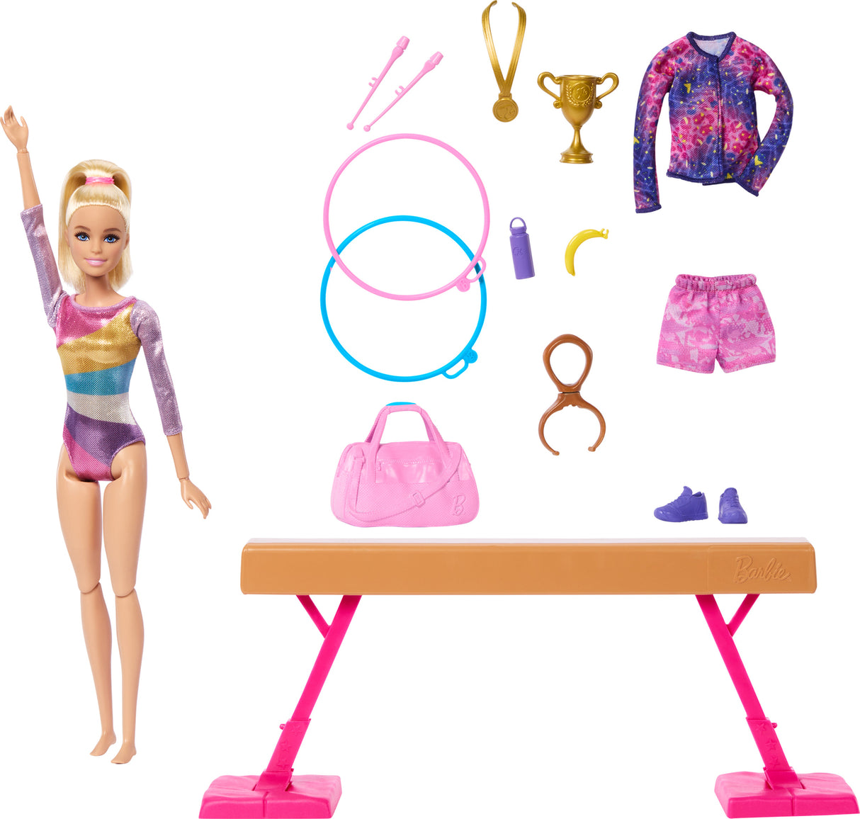 Barbie Gymnastics Playset