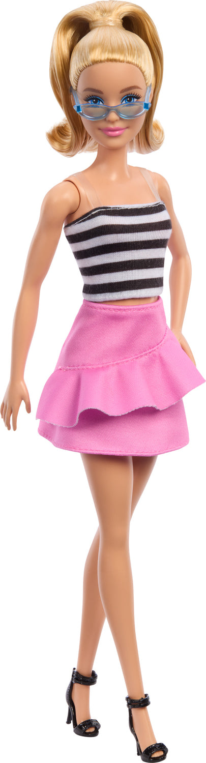 Barbie Fashionistas Doll Black-and-White Tank Top