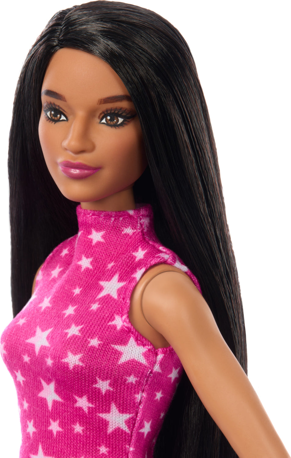 Barbie Fashionistas Doll #215 With Black Straight Hair
