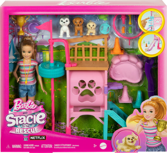 Barbie and Stacie to the Rescue Doll and Playset