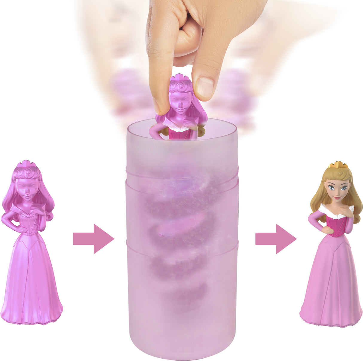 Mattel Disney Princess ROYAL COLOR REVEAL Small Doll (assorted)