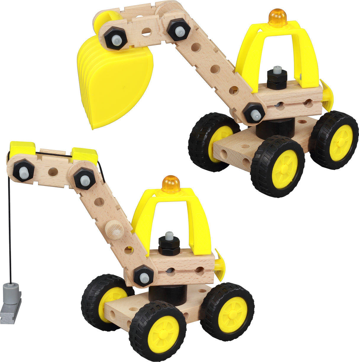 Digger & Crane Set 38Pc