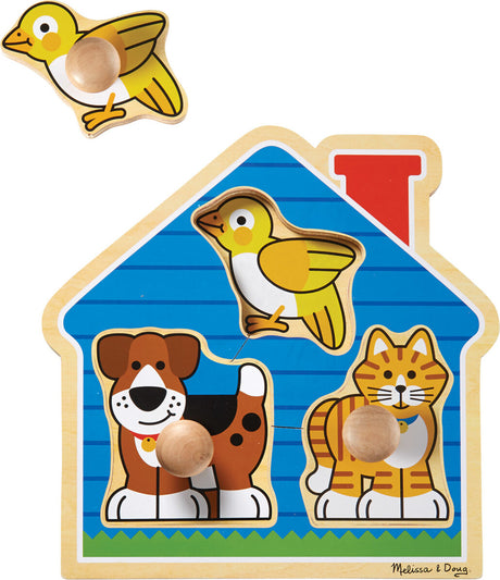 House Pets Jumbo Knob Puzzle - 3 Pieces