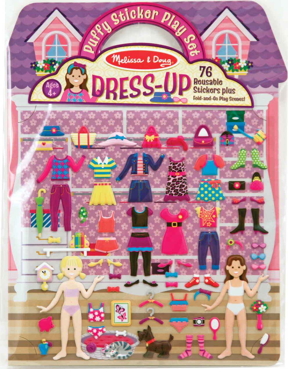 Puffy Stickers Play Set: Dress-Up