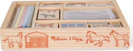 Wooden Stamp Set - Horses