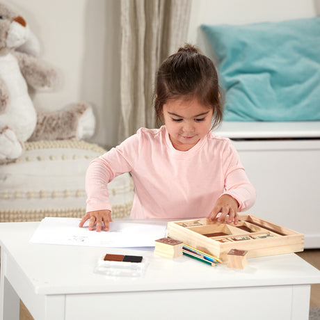 Wooden Stamp Set - Horses