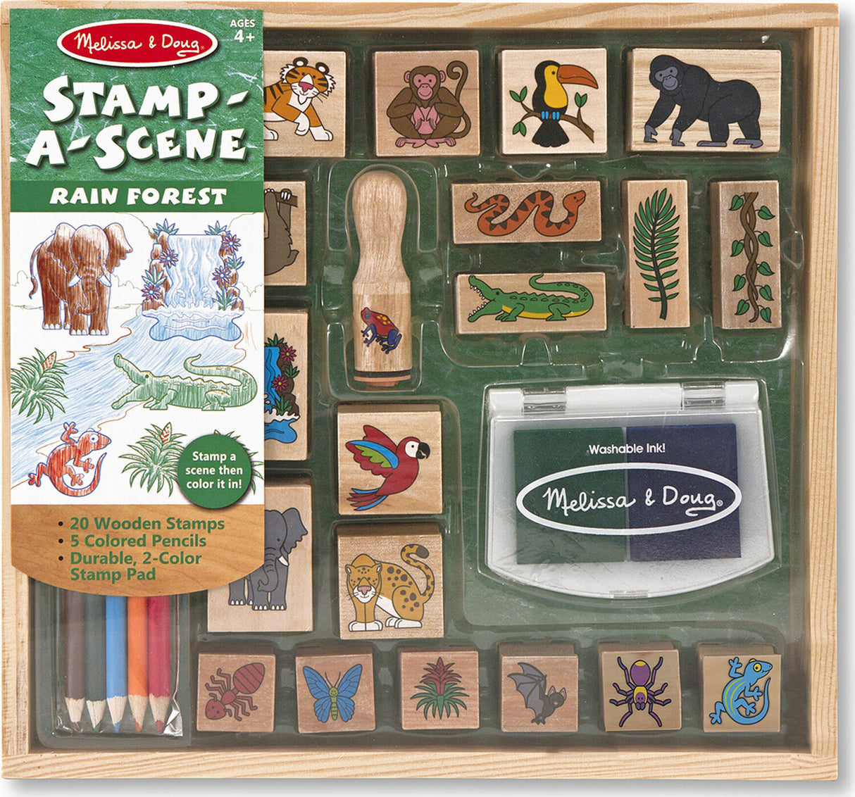 Stamp-a-Scene Rain Forest