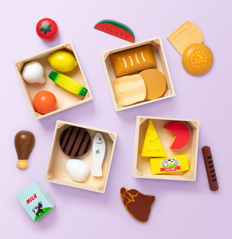 Food Groups - Wooden Play Food