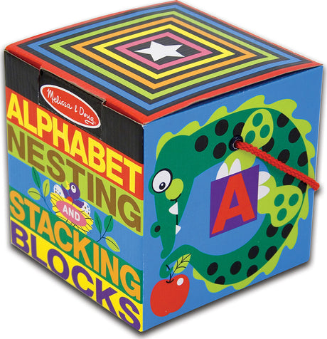 Alphabet Nesting and Stacking Blocks