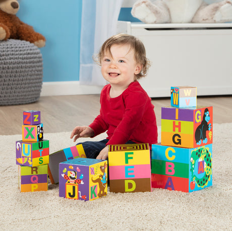 Alphabet Nesting and Stacking Blocks