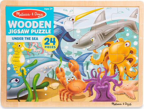 Under the Sea Wooden Jigsaw Puzzle - 24 Pieces