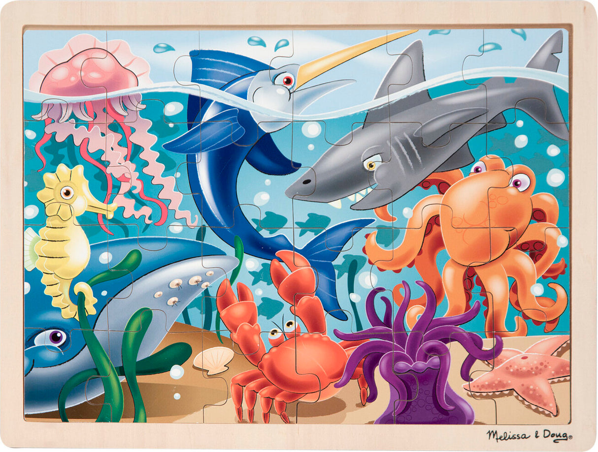 Under the Sea Wooden Jigsaw Puzzle - 24 Pieces