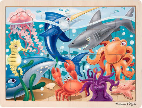 Under the Sea Wooden Jigsaw Puzzle - 24 Pieces