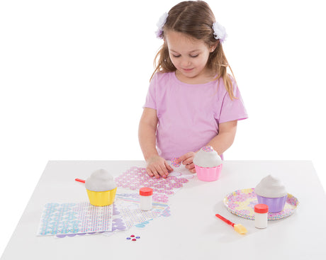 Decoupage Made Easy Deluxe Craft Set - Cupcakes