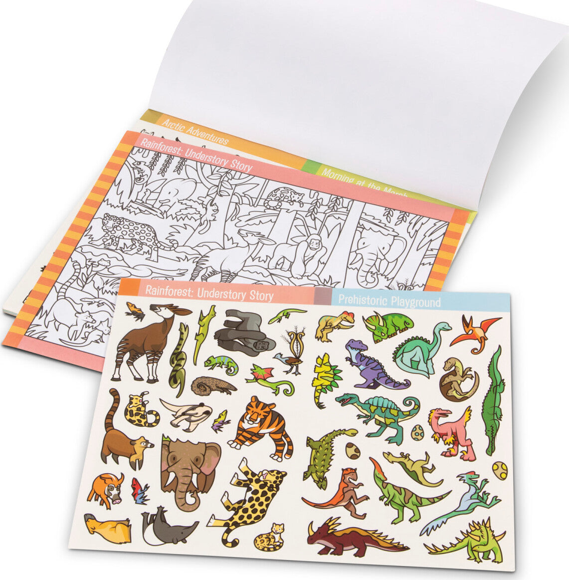 Seek & Find Sticker Pad- Animal