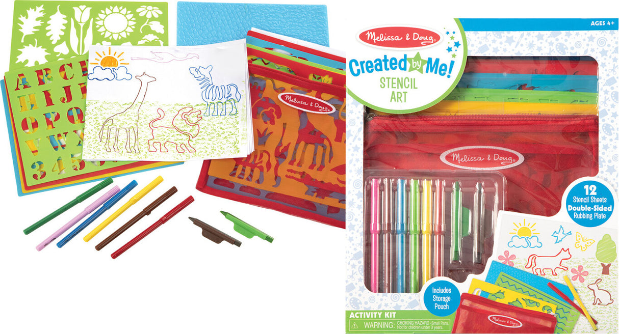 Created by Me! Stencil Art Activity Kit