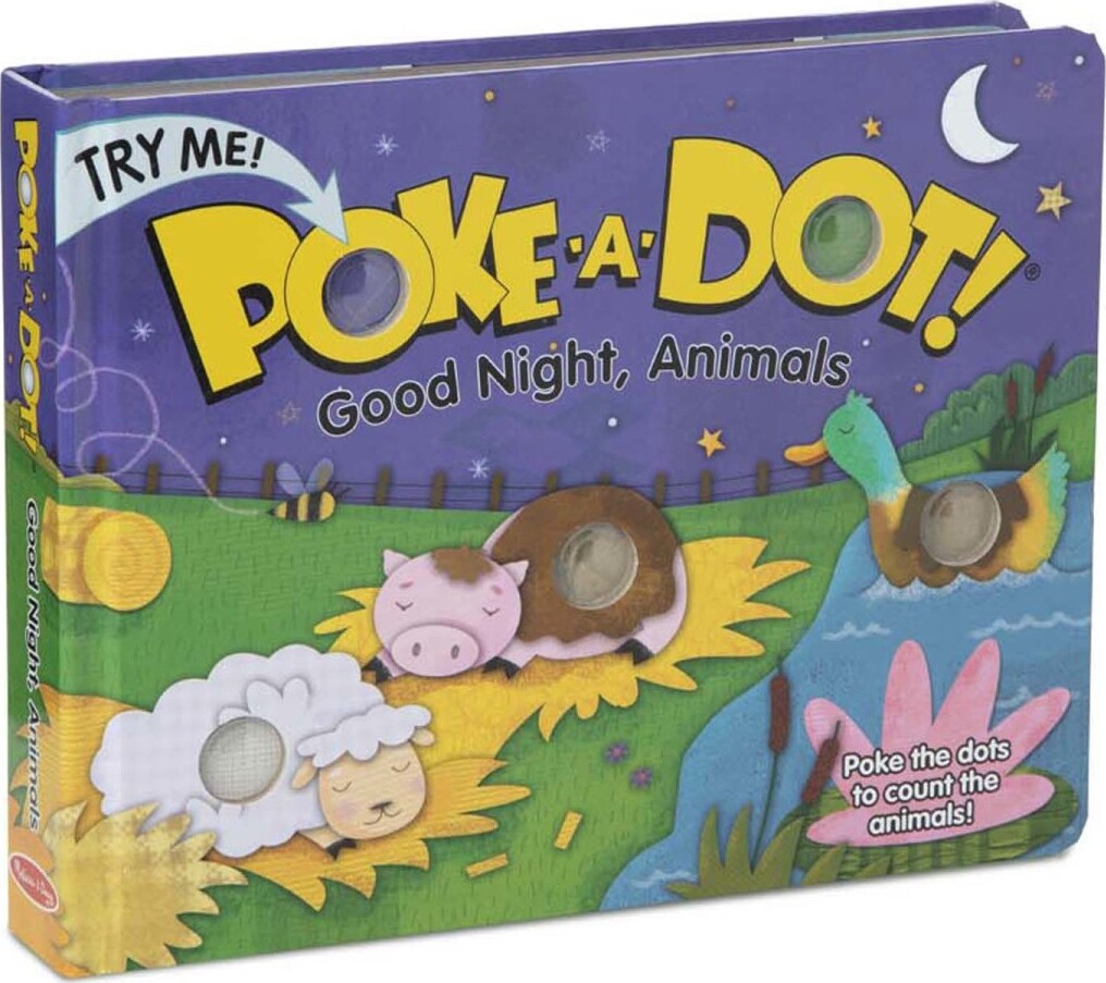 Poke-A-Dot: Goodnight, Animals