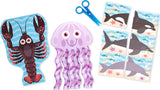 Scissor Skills Sea Life Activity Pad