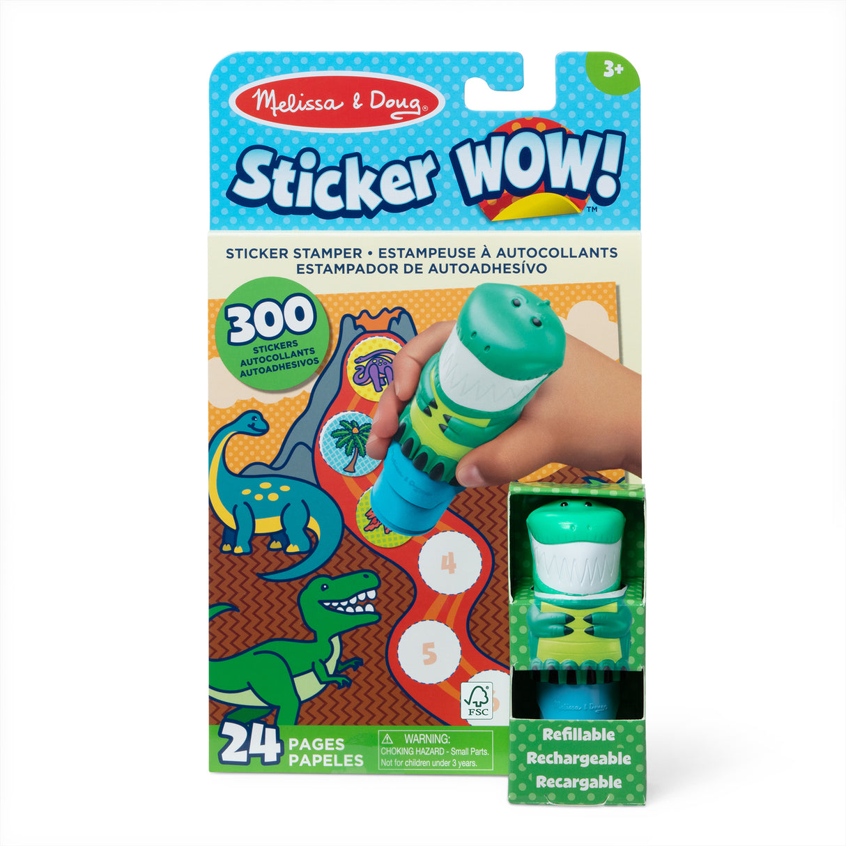 Sticker WOW! Activity Pad Set - Dinosaur