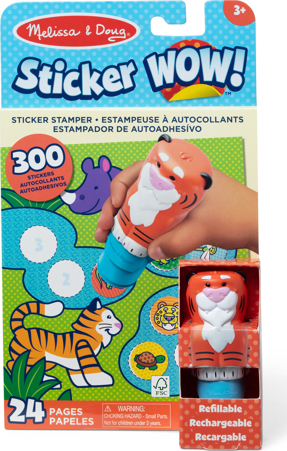 Sticker WOW! Activity Pad Set - Tiger