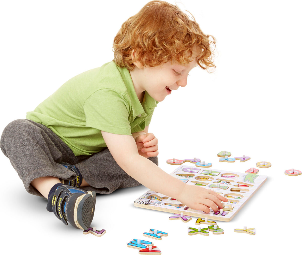 See-Inside Alphabet Peg Puzzle - 26 pieces