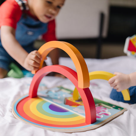 Blues Clues Rainbow Stacker Puzzle