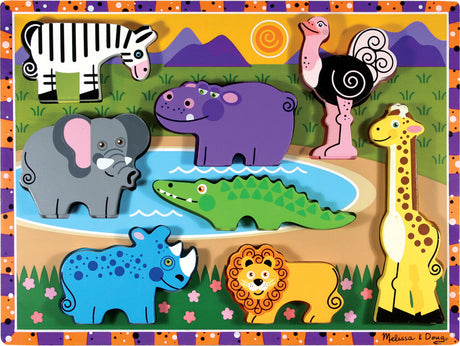 Safari Chunky Puzzle - 8 Pieces