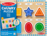 Shapes Chunky Puzzle - 8 Pieces