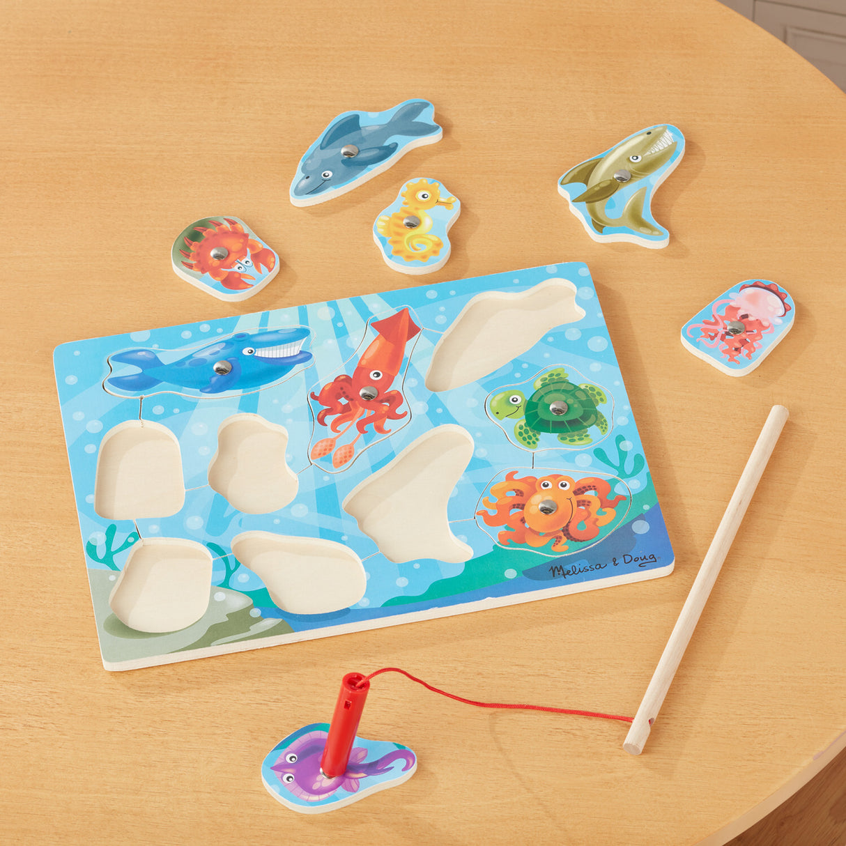 Fishing Magnetic Puzzle Game