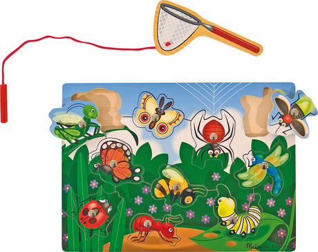 Bug-Catching Magnetic Puzzle Game