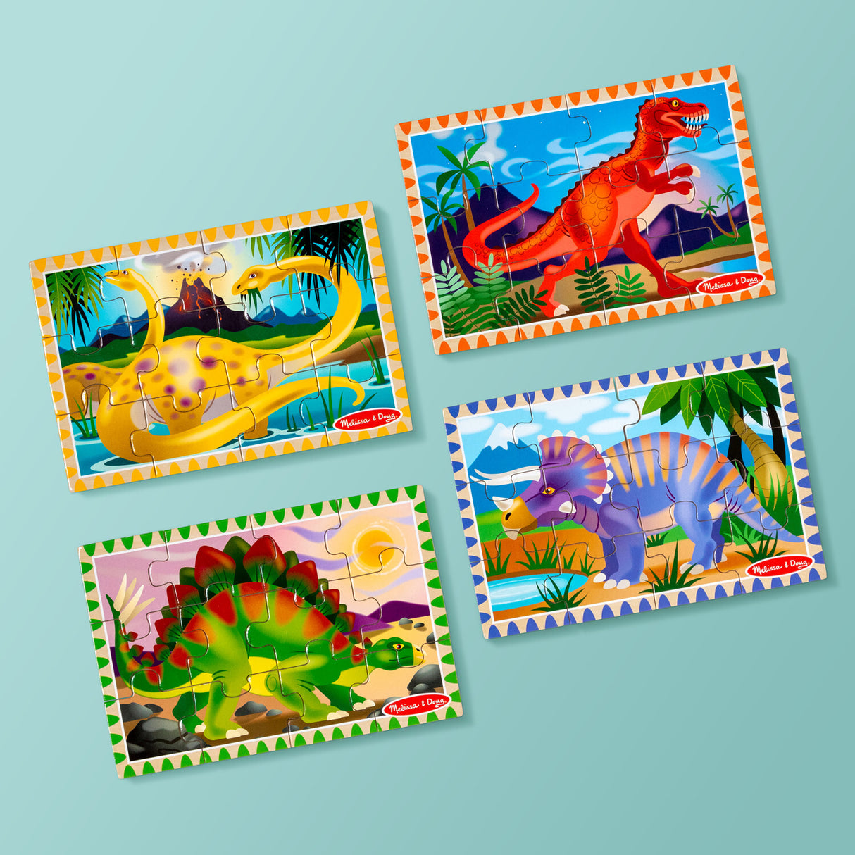 Dinosaur Jigsaw Puzzles in a Box