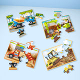 Construction Jigsaw Puzzles in a Box