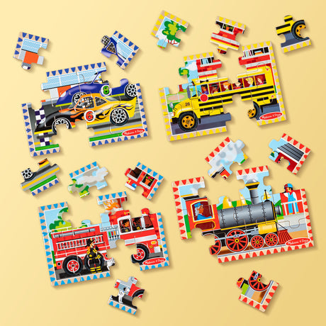 Vehicles Jigsaw Puzzles in a Box