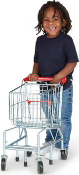 Shopping Cart Toy - Metal Grocery Wagon