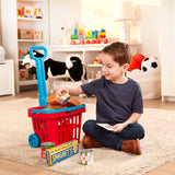 Fill & Roll Grocery Basket Play Set