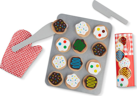 Slice and Bake Cookie Set - Wooden Play Food